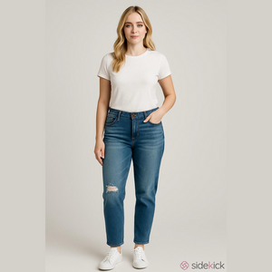 Love & Legend Premium cropped Denim Jeans size 12